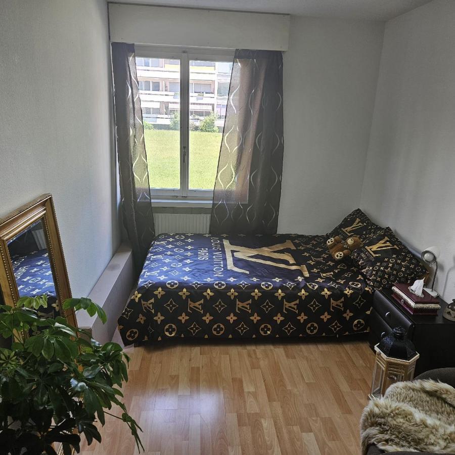 Gemuetliches Zimmer In Ruhiger Umgebung In Privatwohnung Lyss Exterior foto